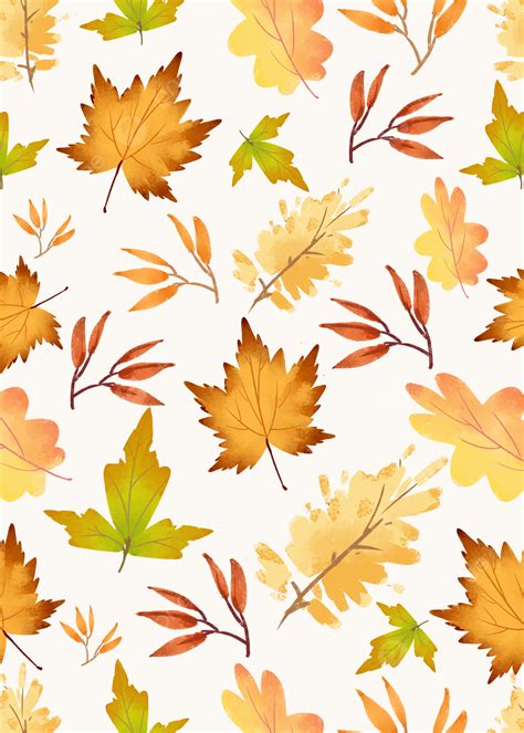 Autumn Leaves Cartoon Wallpapers - Wallpaper Cave