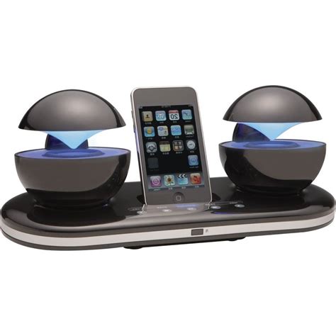 SPEAKAL ICRYSTAL DOCKING STATION SPEAKERS FOR IPOD IPHONE 4 WITH TOUCH CONTROL | eBay