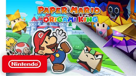 Paper Mario: The Origami King revealed for Switch