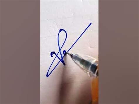 v letter signature style || best signature for 'Varun ' || #shorts#viral#short #ytshorts# ...