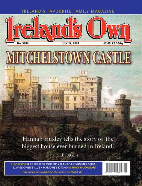 The Burning of Mitchelstown Castle – Ireland's Own