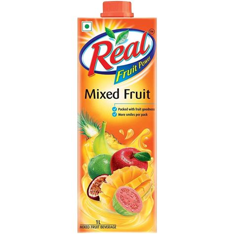 Dabur Real Fruit Juice 1l, Packaging Size: 1000 ml, Packaging Type: Box, Rs 90 /piece | ID ...