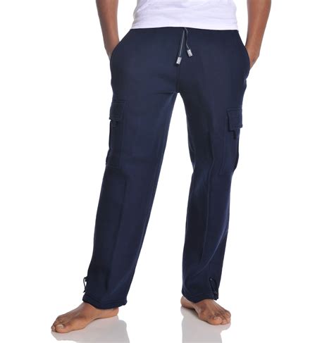 Pro Club Men's Heavyweight Fleece Cargo Sweatpant, Navy, 7X-Large - Walmart.com