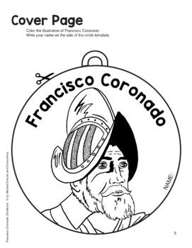 FRANCISCO CORONADO Biography Project — Research and Writing Activity (Explorers)