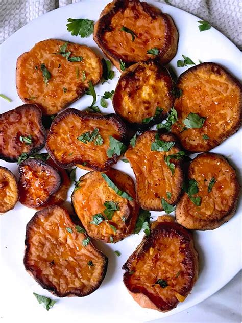 Recipe: Buttery sweet potatoes oven baked with bleu cheese crumbles