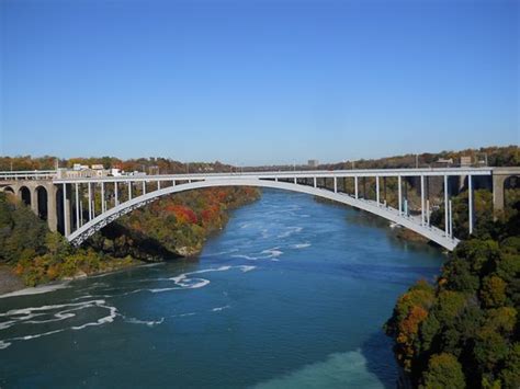 Rainbow bridge US-CANADA border crossing. - Review of Rainbow Bridge, Niagara Falls, Canada ...