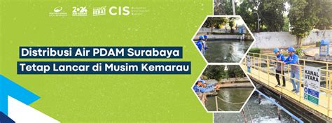 Distribusi Air PDAM Surabaya Tetap Lancar di Musim Kemarau | PDAM Surya Sembada Kota Surabaya