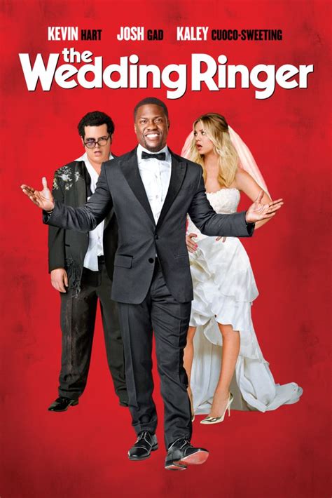 The Wedding Ringer Movie Poster - Kevin Hart, Josh Gad, Kaley Cuoco ...