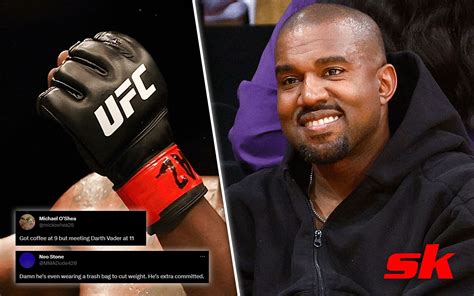 Kanye West MMA: Kanye West shocks the MMA world wearing martial arts ...