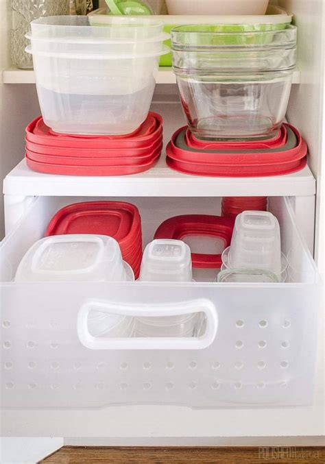 12 Ways To Organize Food Storage Containers - Organization Obsessed