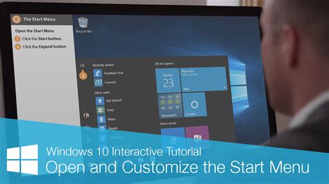 Open and Customize the Start Menu | CustomGuide