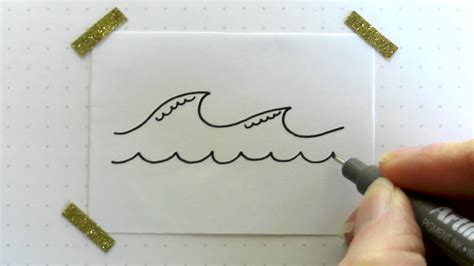 Wave Drawing Simple