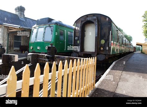 New Somerset and Dorset Railway, Midsomer Norton Station Stock Photo ...