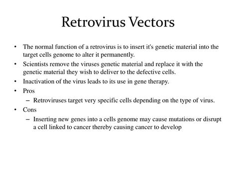 PPT - Gene Therapy PowerPoint Presentation, free download - ID:5351826