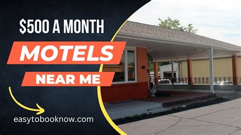 $500 A Month Motels Near Me in 2024 | Cheap Monthly Motels