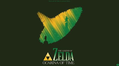 HD wallpaper: The Legend of Zelda Ocarina of Time logo, The Legend of ...