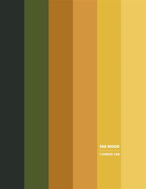 Brown and Mustard Colour Scheme – Colour Palette 145 | Mustard color ...