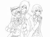 Black Butler Ciel Coloring Pages sketch template