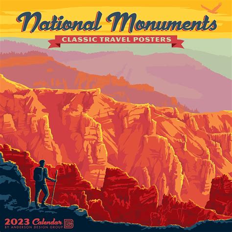 National Monuments 2023 Wall Calendar: Anderson Design Group ...