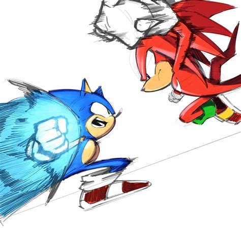 Sonic vs knuckles, sega, sonic the hedgehog, HD phone wallpaper | Peakpx