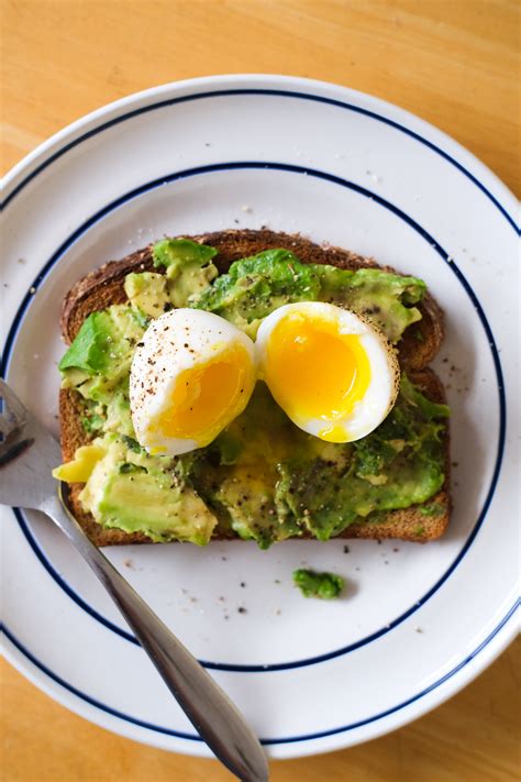 Avocado Toast with Soft Boiled Eggs | Kiersten Hickman