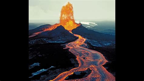 Fantastically Beautiful Eruption of the Mauna Loa Volcano, Hawaii. 1940 – 1984. - YouTube