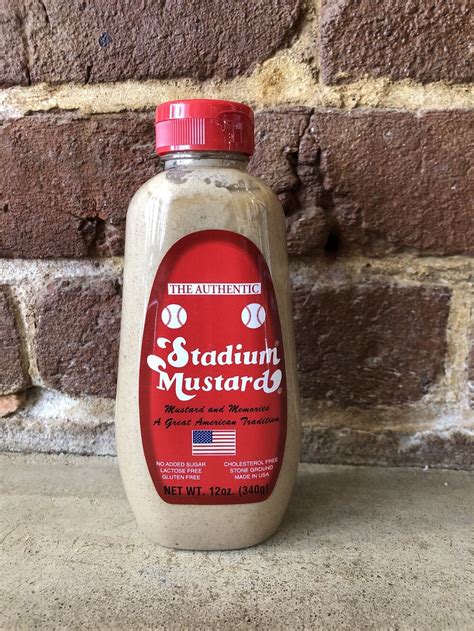 Stadium Mustard is the best! : r/Mustard