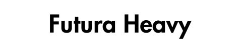 FontsMarket.com - Download Futura Heavy font for FREE