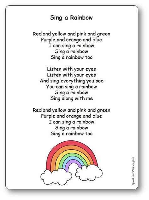 Nursery rhymes poems and songs for children – Artofit