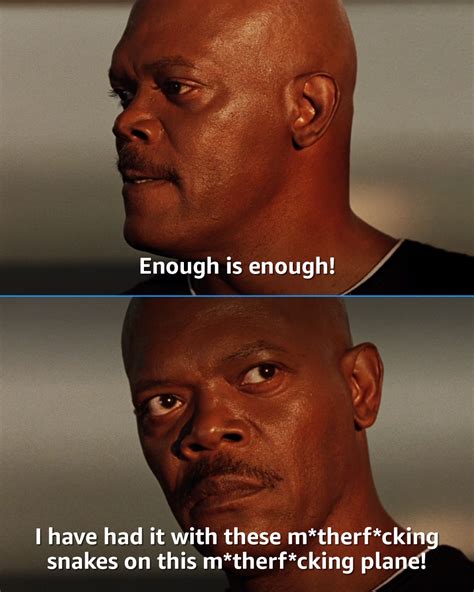 Snakes On A Plane Samuel L Jackson Meme