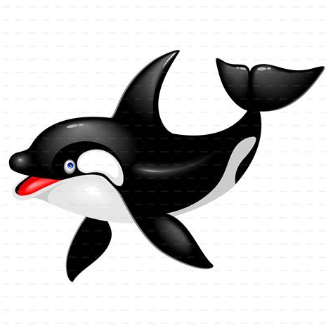 Killer Whales Attack Baby Whale Clipart