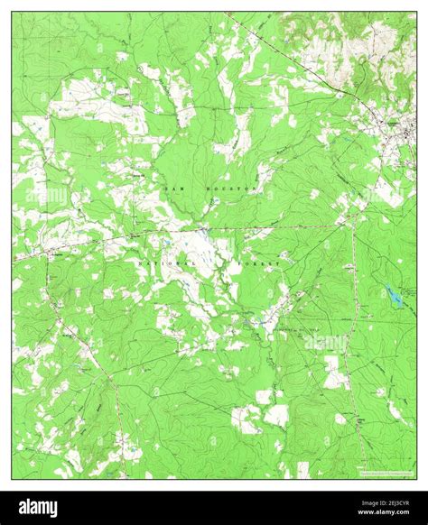 Coldspring, Texas, map 1960, 1:24000, United States of America by ...