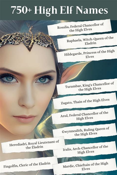 Fantasy Elf Names: A Comprehensive Guide To Enchanting Names For Your Elven Characters