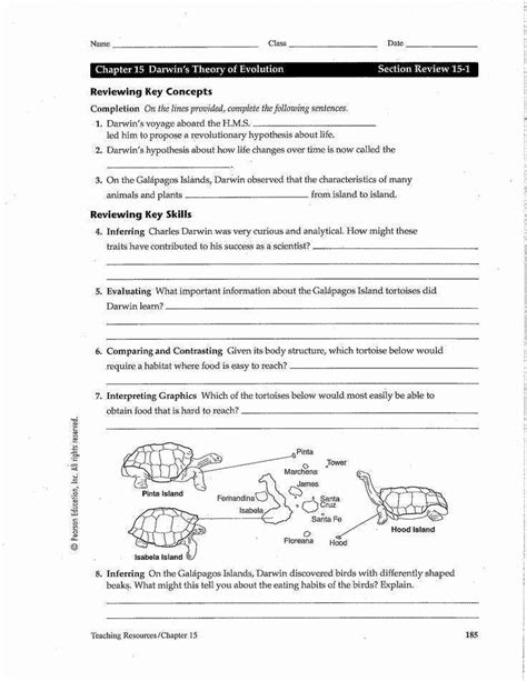 Evidence Of Evolution Worksheet Inspirational What is Natural Selection Teachervision – Chess ...