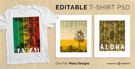 T-Shirt Design Templates | Customizable PSDs