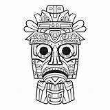 Printable Totem Pole Coloring Pages sketch template
