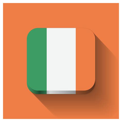 Ireland flag design vector 13285944 Vector Art at Vecteezy