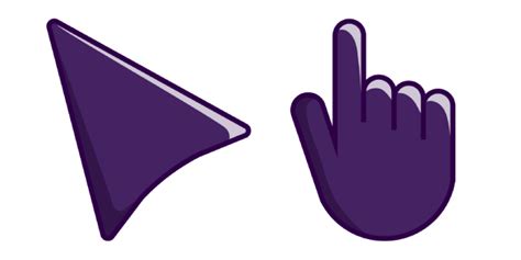 Dark Purple cursor – Custom Cursor