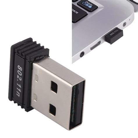 1PC Wireless Network Card LAN Adapter for Raspberry pi Laptop Desktop Computer 150Mbps Mini USB ...