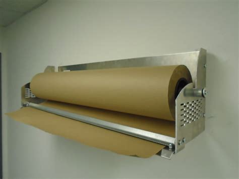 Paper Cutter Roll Dispenser 36 inches Wall Mount Kraft Paper Duralov ...