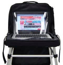 Thanko Table Laptop Bag Lets You Use Laptop Anywhere | Gadgetsin