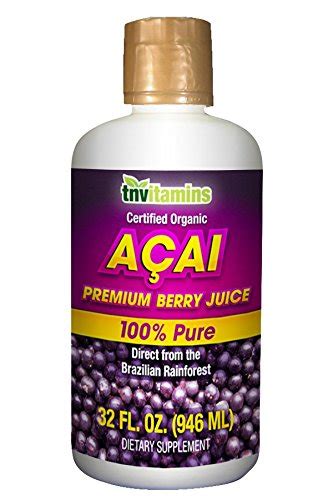 Acai Berry Juice-Certified Organic 32 oz - Buy Online in UAE. | Health and Beauty Products in ...