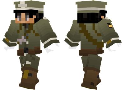 Minecraft Military Skin Template