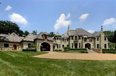 15,000 Square Foot Stone Mansion In Ladue, MO | Expensive houses ...