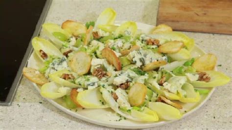 The classic French roquefort cheese salad themed starter is brilliant for summer alfresco dining ...