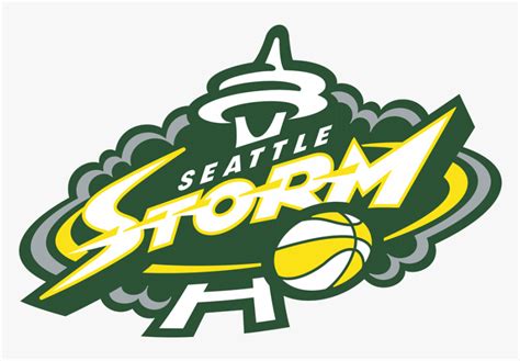 Storm De Seattle - Seattle Storm Logo Png, Transparent Png - kindpng