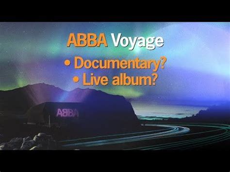 ABBA Voyage News – Documentary & Live Album?? in 2023 | Abba ...