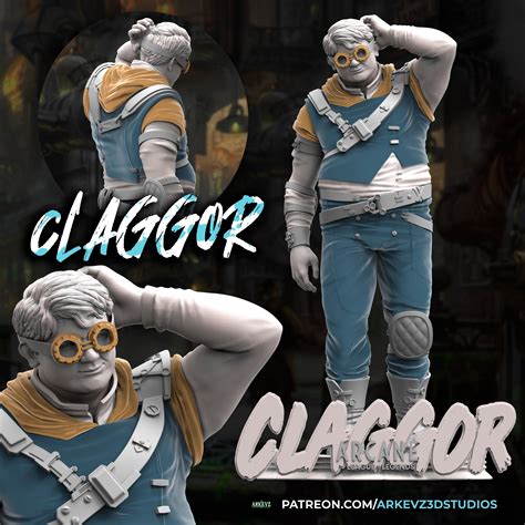 Claggor - Arcane 3D model 3D printable | CGTrader