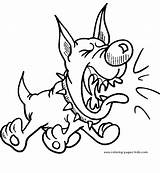 Dog Barking Coloring Page Free Image Download sketch template