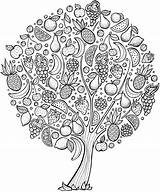Coloring Pages Of Trees sketch template
